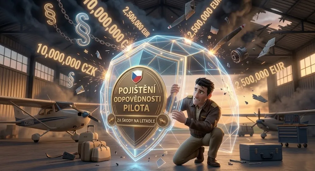 Co může pojištění pilota krýt a na co si dát pozor